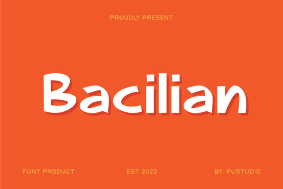 Bacilian Display Font: Retro Typography for Authentic Editorial Design