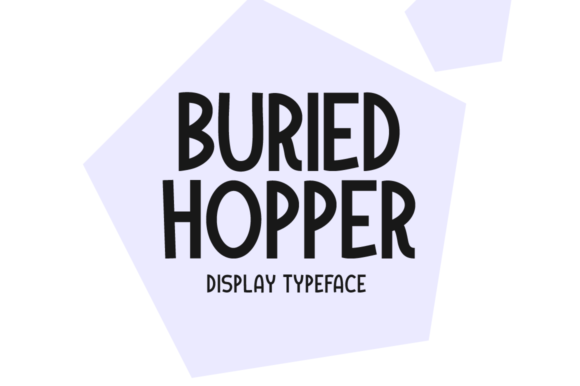 Buried Hopper Typeface for Modern Brand Identity