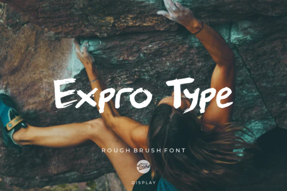 Expro Type: The Brushed Display Font for Polished Brand Identity