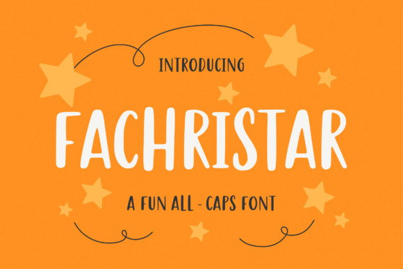 Fachristar: A Clean Display Font for Modern Branding