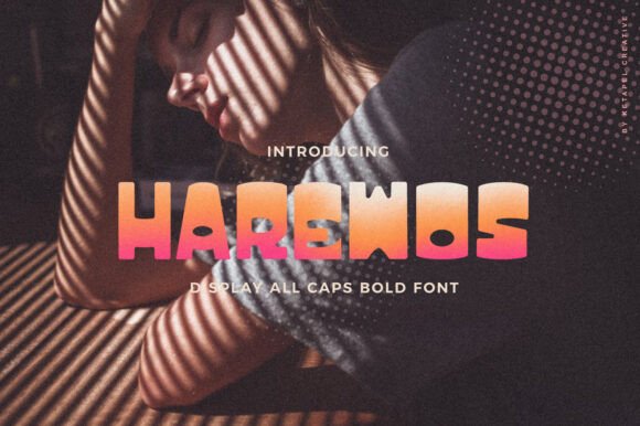 Harewos Typeface Review for Bold Branding
