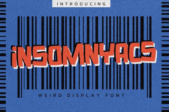 Insomnyacs: Bold Display Font for Modern Design