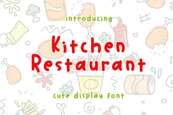Kitchen Restaurant Typeface Review