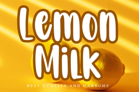 Lemon Milk: A Stylish Display Font for Modern Branding