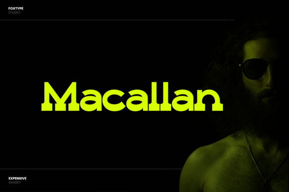Macallan: The Ultimate Western Display Font