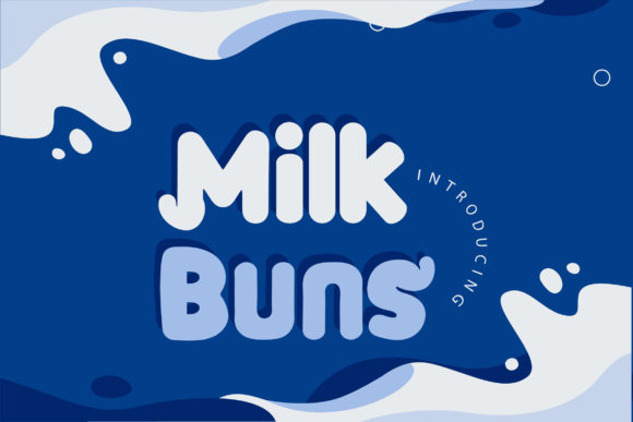 Milk Buns: The Friendly Display Font for Modern Brand Identity