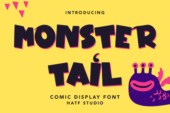 Monster Tail Typeface Review: Bold Display Fonts for Editorial Impact