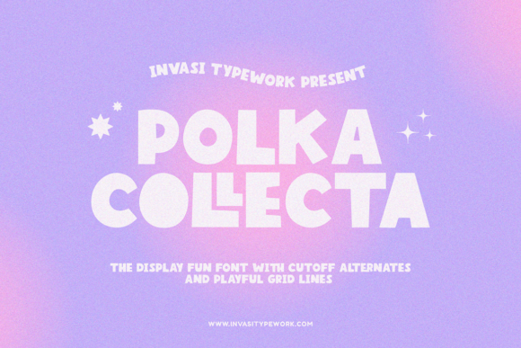 Polka Collecta: The Playful Display Font for Distinctive Branding