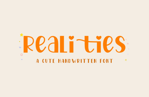 Realities Typeface: A Modern Display Font for High-Impact Digital Design