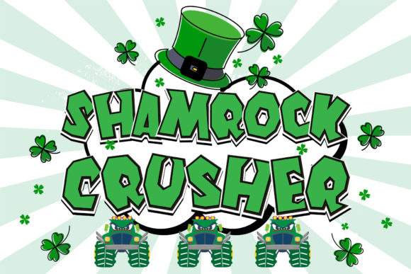 Shamrock Crusher: Bold Display Font Review