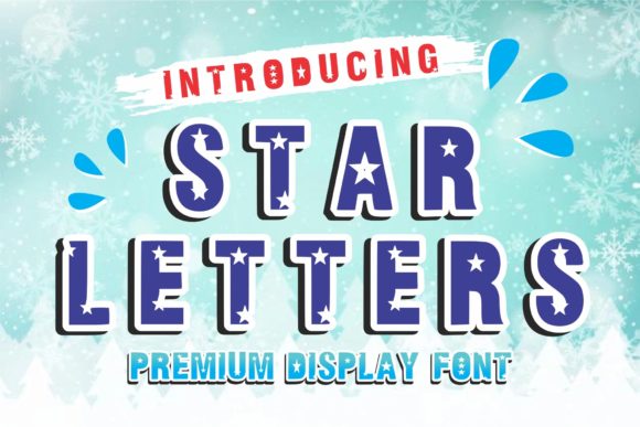 Star Letters Typeface: Elevate Your Handmade Brand Identity