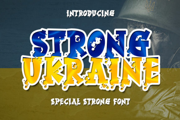 Strong Ukraine Display Font for Modern Web Design