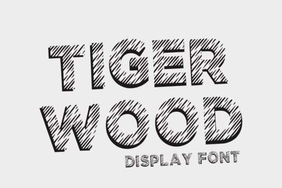 Tiger Wood Font Review & Free Download Guide