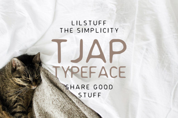 Tjap Display Font Review for Vintage Campaign Design