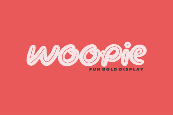 Woopie Handwritten Font for Joyful Brand Identity Projects